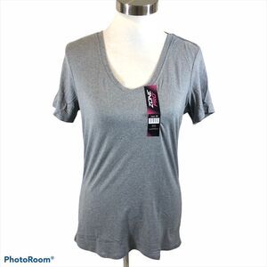 BNWT Zone Pro Grey‎ V Neck Short Sleeved Shirt